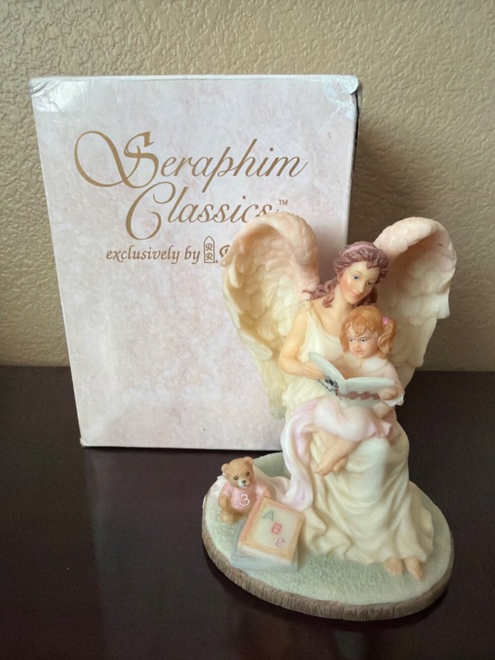 1996 Seraphim Classics Angels to Watch Over Me Third Year #78030 w/Box
